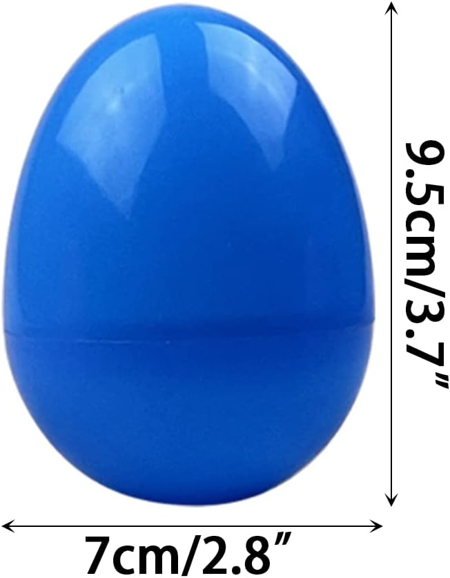 Jofan 6 Pack Prefilled Jumbo Plastic Easter Eggs with Light Up Dinosaur Bath Toys Inside for Kids Boys Girls Toddlers Easter Basket Stuffers Gifts Party Favors