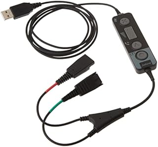 Jabra 265-09 Link 265 USB/QD Training Cable, Black