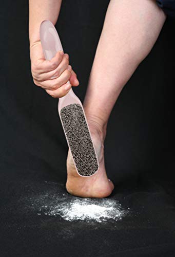 Probelle 2 caras-File hipoalergénico níquel Pie de callo del recorte y remoción de callos (rosa)