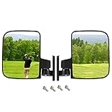 SHUNCHENXIANG Golf cart Side Mirrors for Club Car EZ-GO Yamaha and Others