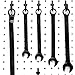 Colorstorm Pegboard Hooks Kit Pegboard J Hook Assortment 100PK Black Peg Hooks