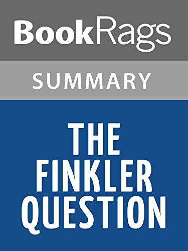 Summary & Study Guide The Finkler Question by Howard Jacobson