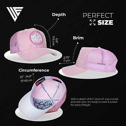 Image of Urban Effort Trucker Hat for Men - Mesh Back Baseball Cap, 5 Panel Snapback Hats for Men and Women