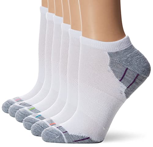 Image of Hanes Women's 6-Pair Comfort Fit No Show Socks