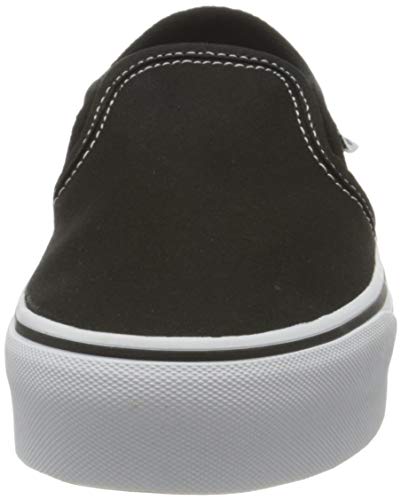 Vans Vans Women's Asher Platform Sneaker, Canvas Black, 34.5