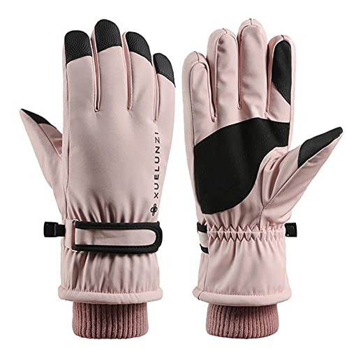 Gants de ski pour femmes UKKO d'hiver étanches en molleton
