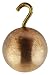 GSC International 42024 Copper Gsc Copper Ball with Hook, 25 mm Diameter, 3.2 oz. Weight
