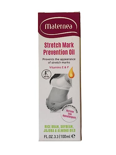Maternea huile d'élasticité 100 ml pour prévenir les vergetures de grossesse