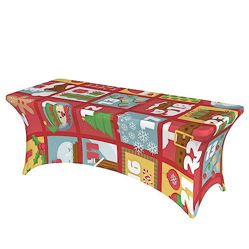 Nappe rectangulaire universelle PEIXEN lavable pour table pliante