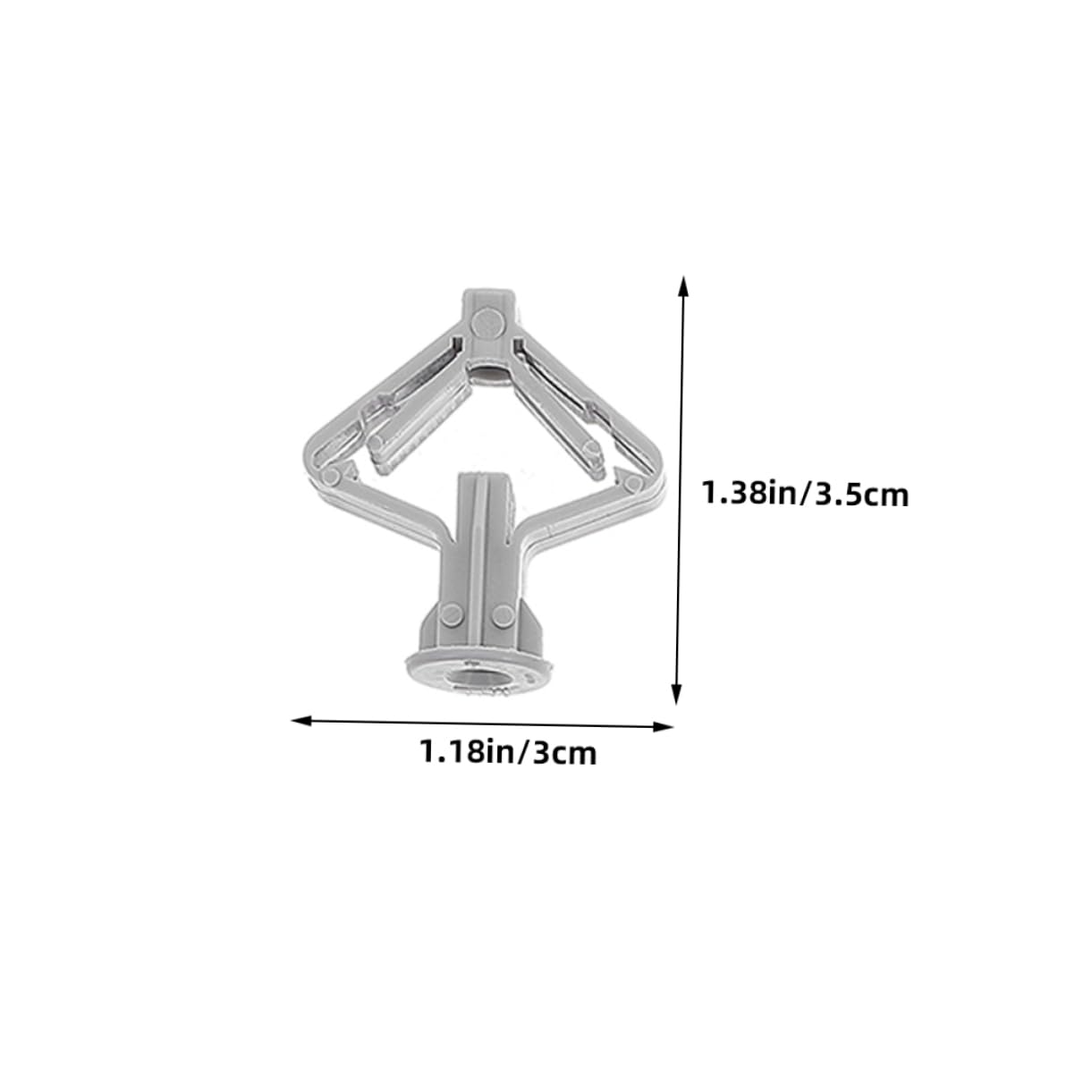 Alipis Plastic Steel Butterfly Screws 50 Pack Drywall Anchors Easy Installation Wall Anchors for Home Office Heavy Duty Wall Mounting