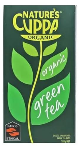 Nature's Cuppa Organic Green Tea 25 Teabags