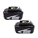Produktbild CYDZ® 2 X 18V 5000mAh Ersetzen Makita Akku BL1850 BL1840 mit LED für Makita Mower DLM380PM2 DLM431Z DLM431PT4J DLM431PT2 DLM380Z DLM380PT4J