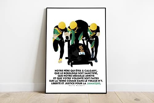 Générique Rasta rockett - Affiche - Poster - Impression (Jamaïque, 11 * 15cm)