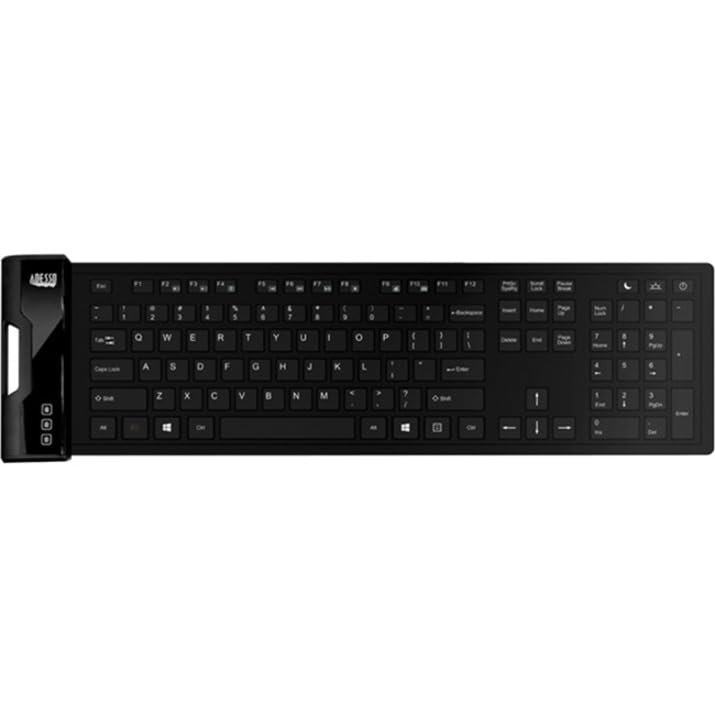 Adesso Antimicrobial Waterproof Flex Keyboard