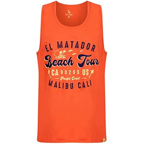 Sth. Shore Retro Surf Graphic Cotton Vest Cover