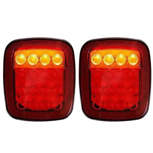 Feu stop de freinage LED étanche 12V/24V clignotant universel pour camion RV