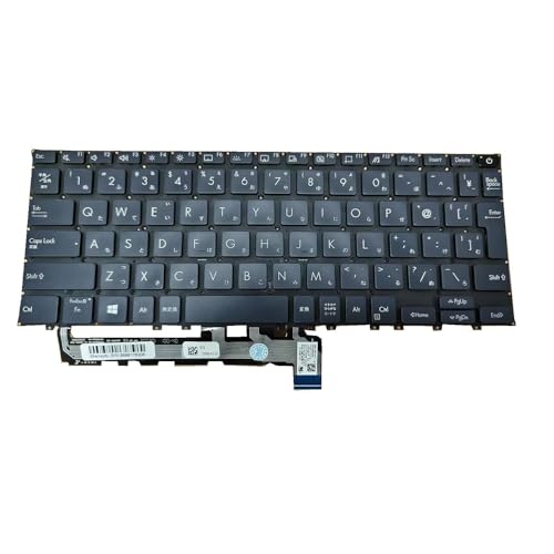 �m�[�g�p�\�R���̃L�[�{�[�h �ɓK������ ASUS ExpertBook B3 B3302FEA �_�[�N�u���[ �t���[���Ȃ� �o�b�N���C�g�t�B�����Ȃ� ���{�� JP