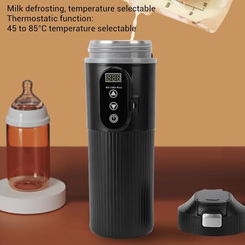 Tetera Eléctrica para Auto 500ml Pantalla Táctil Control Temperatura miniatura 6