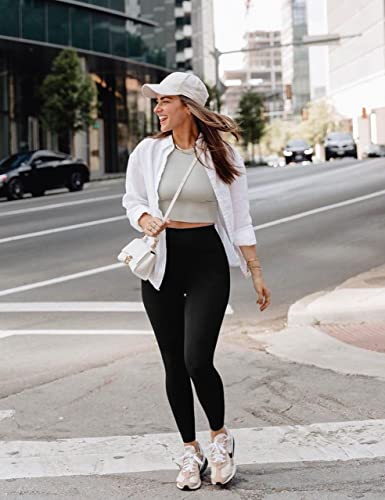 Natural Feelings High Waisted Leggings For Women Pack Ultra Soft Stretch Opaque Slim Yoga Pants #TOP3