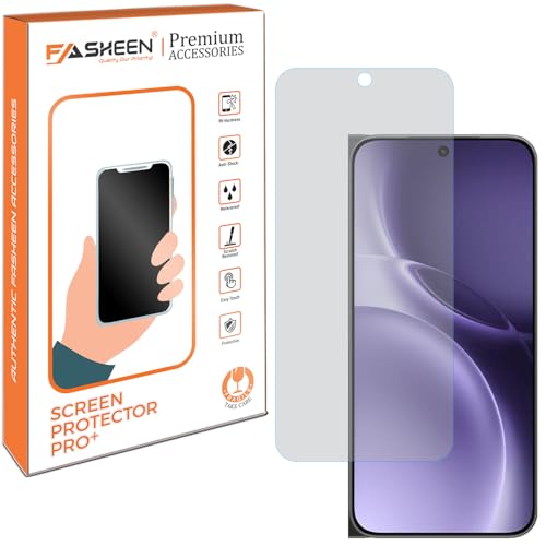 Image of FASHEEN Matte Screen Guard Compatible With vivo X300 Pro V2514 Matte Finish Anti Glare Flexible Fiber Mobile Screen Protector Not a Tempered Glass, Not Edge to Edge SmartPhone Screenguard.