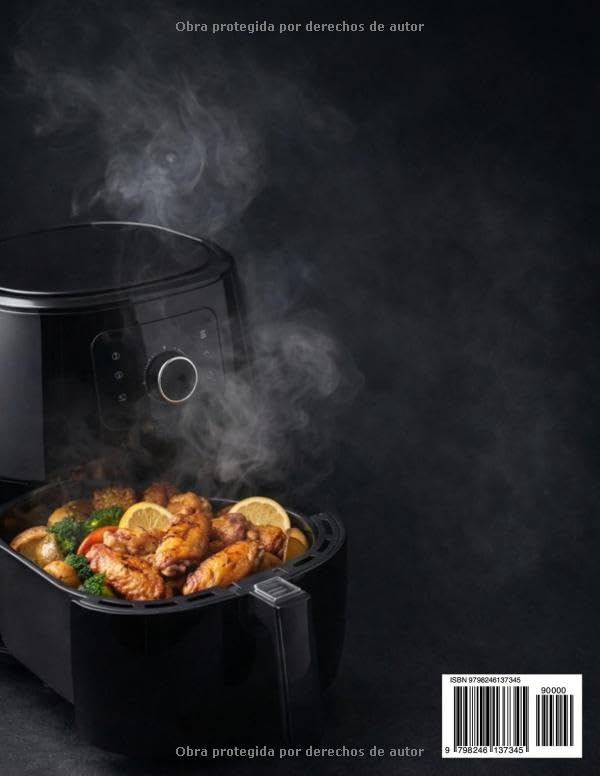 Miniatura 2 de Libro de Recetas Air Fryer para Principiantes Recetas fáciles y rápidas de platos crujientes y saludables en la freidora de aire para el día a día