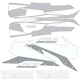 pegatinas yamaha r6 2008  Kit de Pegatinas compatibles con moto carretera Yamaha YZF R6 2005 Azul