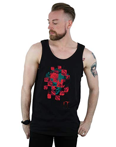 It Chapter 2 Men's Pennywise Face Collage Vest Black XX-Large