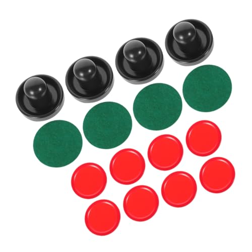 BESTonZON 2 Set Ice Hockey Board Game Accessories Black Hockey Pusher Goalies for