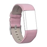 RedTaro Leather Replacement Bands for Fitbit Charge 2 Small Large,Fitbit Charge 2 Leather Accessory Bands