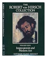 The Robert von Hirsch Collection; Volume four; Impressionist and Modern Art B00BWX4UBY Book Cover