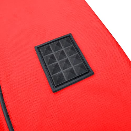 moosiker Acoustic Guitar Gig Bag Water-resistent Case (Red, 41inch) - Thumbnail 4