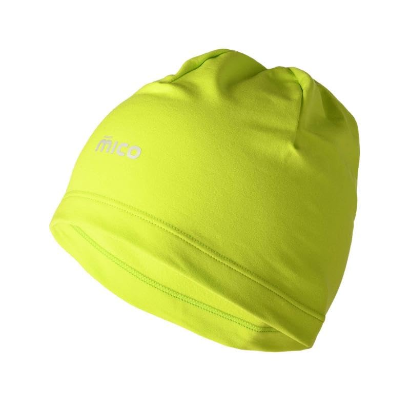 Brand: Mico MICO - Cuffia in Micro Fibra sotto Casco Warm Control-Giallo