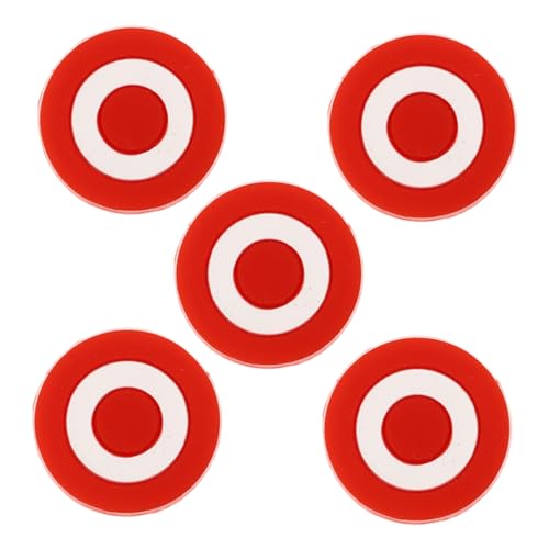 ibasenice Robust Tennis Racket Vibration Dampeners 5 Pcs Silicone Shock Absorbers Decorative Dampeners for Comfort and Precision