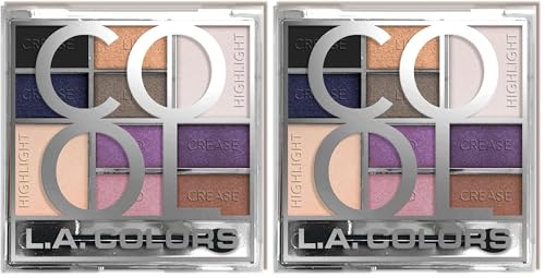 Image of L.A. COLORS Color Block Eyeshadow, Cool CES137B (Pack of 2)