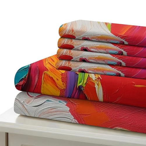 Housse de couette vache 3D en microfibre 135x200 pour lit single - 7
