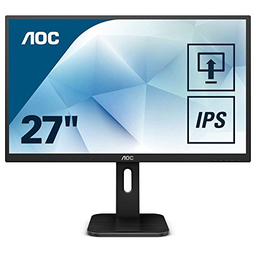 Q27P1 68,4 cm (27 Zoll) Monitor (DVI, HDMI, USB Hub, 5ms Reaktionszeit, Displayport, 60 Hz, 2560x1440, Pivot) schwarz
