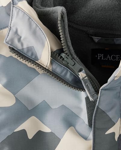 The Children's Place Boys Heavy 3 in 1 Winter Jacket, Wind-resistant Water-resistant Shell, Fleece Inner2