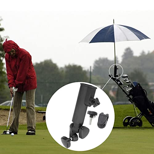 Hominas Golf Schirmhalter, Golf Push Trolley Regenschirm Halterung Nylon Verstellbare Golftrolley Regenschirmhalter für Trolleys Oder Ähnliche Trolleys