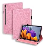 [Funda de cuero PU]:Funda Galaxy Tab S8 Ultra 14.6 Plugadas hecha de cuero sintético PU de alta calidad con una artesanía exquisita.La carcasa protectora compatible con la carcasa interior está hecha de TPU suave,que evita que las caídas accidentales y las colisiones causen daños.