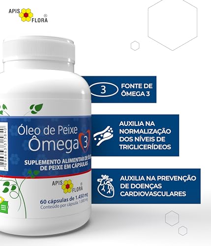 Apis Flora Óleo De Peixe 60 Cápsulas