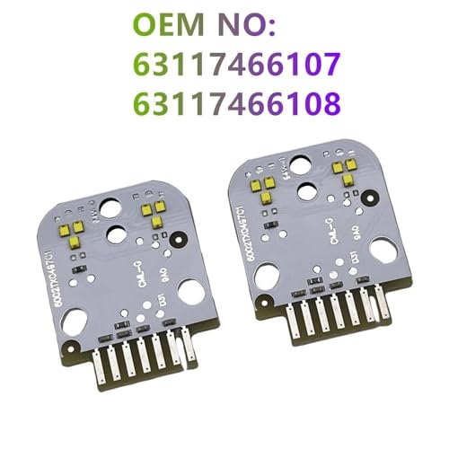 Módulo DRL compatible con X3 G01 placa de faros adaptativos con luz blanca estable 3