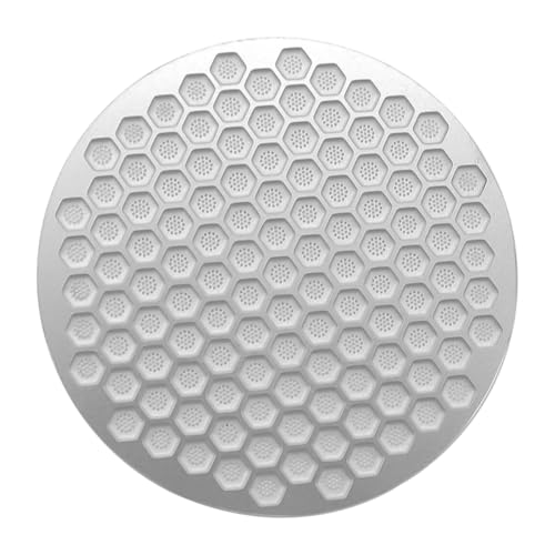 Nicear Filtre à café réutilisable en maille, filtre à expresso ultra fin en acier inoxydable pour porte-filtres de 51 mm, design facile à nettoyer (51 mm)