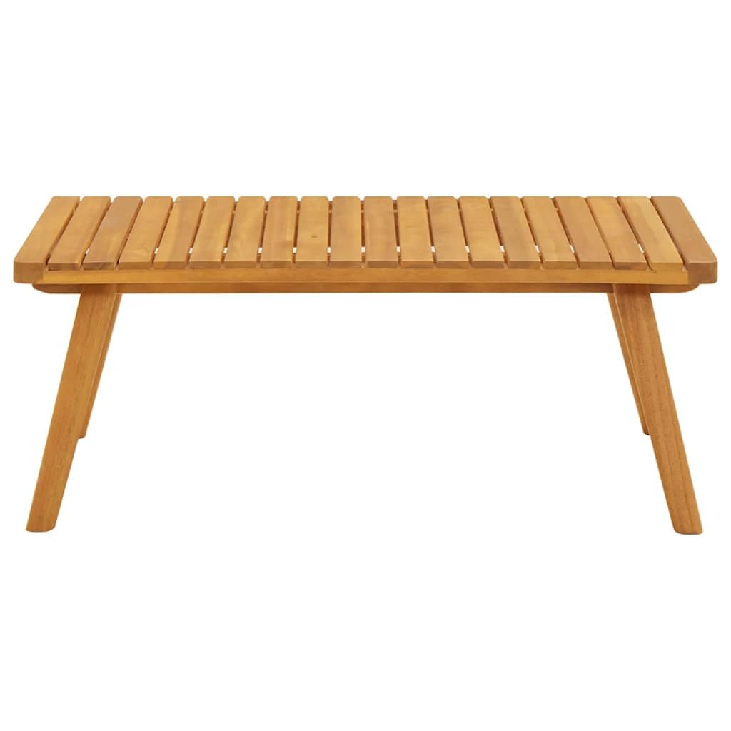 vidaXL - Garten-Couchtisch 90×55×35 cm Massivholz Akazie