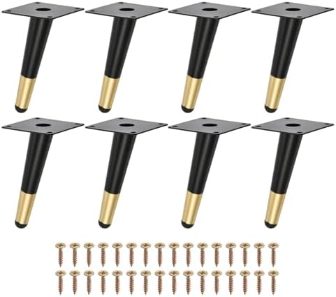 Sourcing Map Spiegelhalter-Clips Aus Metall – 4 Stück, Mit Schrauben Und Gummi-Pads, Für Rahmenlose Spiegel Und Fliesen