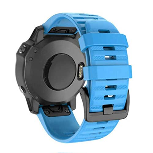 EasyFit strap pour Garmin Fenix 7 silicone étanche 22mm