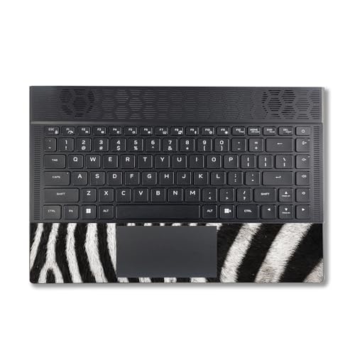 Image of MightySkins Skin Compatible with Alienware X14 R2 (2023) Full Wrap Kit - Zebra Closeup | Protective, Durable, and Unique Vinyl Decal wrap Cover | Easy to Apply & Change Styles | Made in The USA