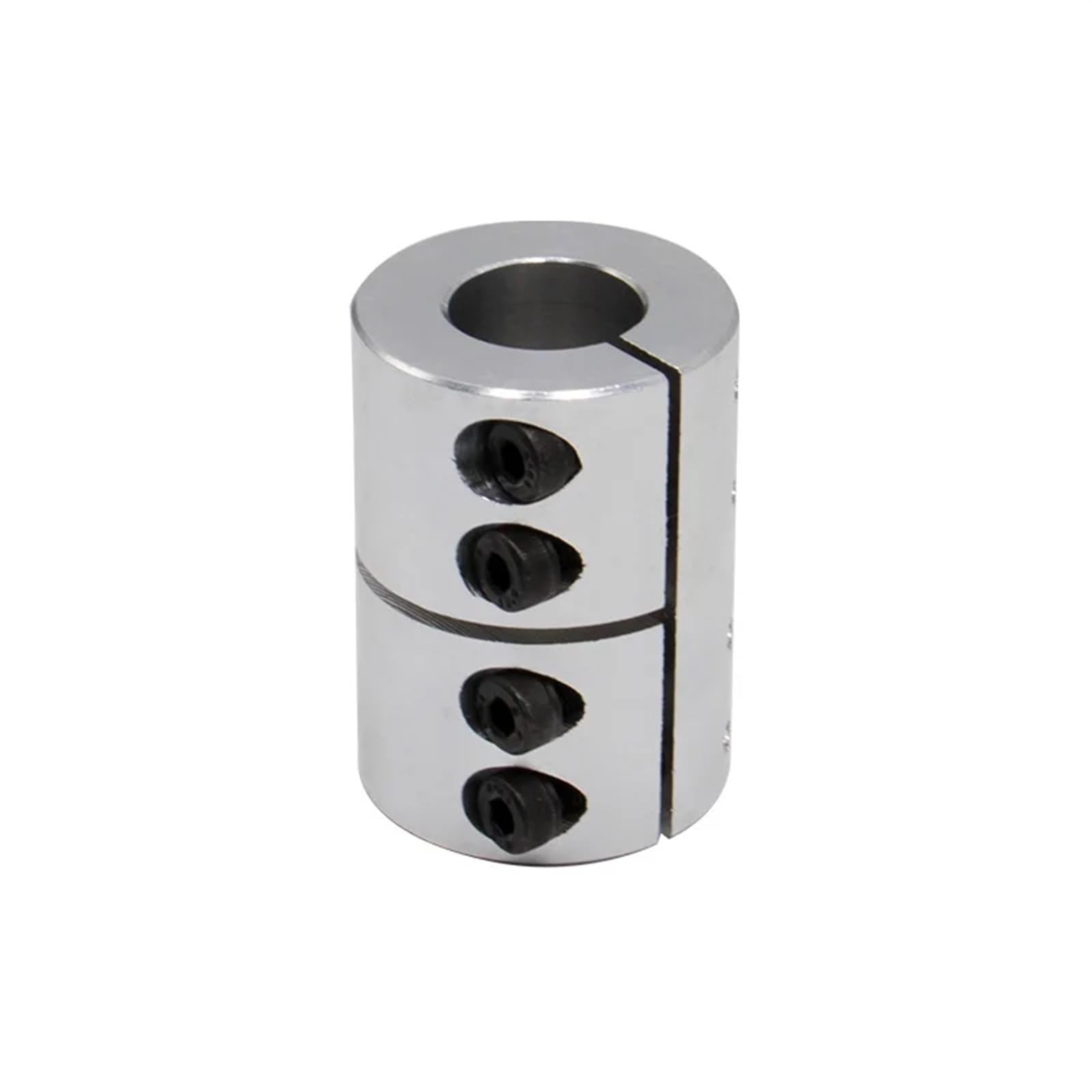Acoplamiento rígido de aleación de aluminio D25 L35, sección de acoplador de varilla de eje de alta precisión for Motor paso a paso Cnc, tornillo de máquina de tallado, 1 Uds.(10X10)