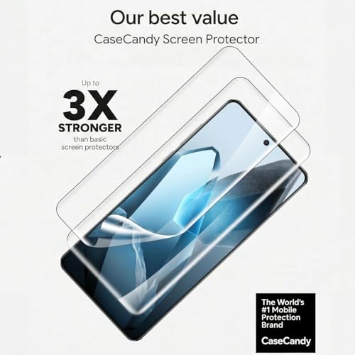 Image of Casecandy - (2 Pack Screen Protector for OnePlus 13 Screen Size 6.82inch | OnePlus 13 Screen Guard Protector - HD /Easy Installation Kit