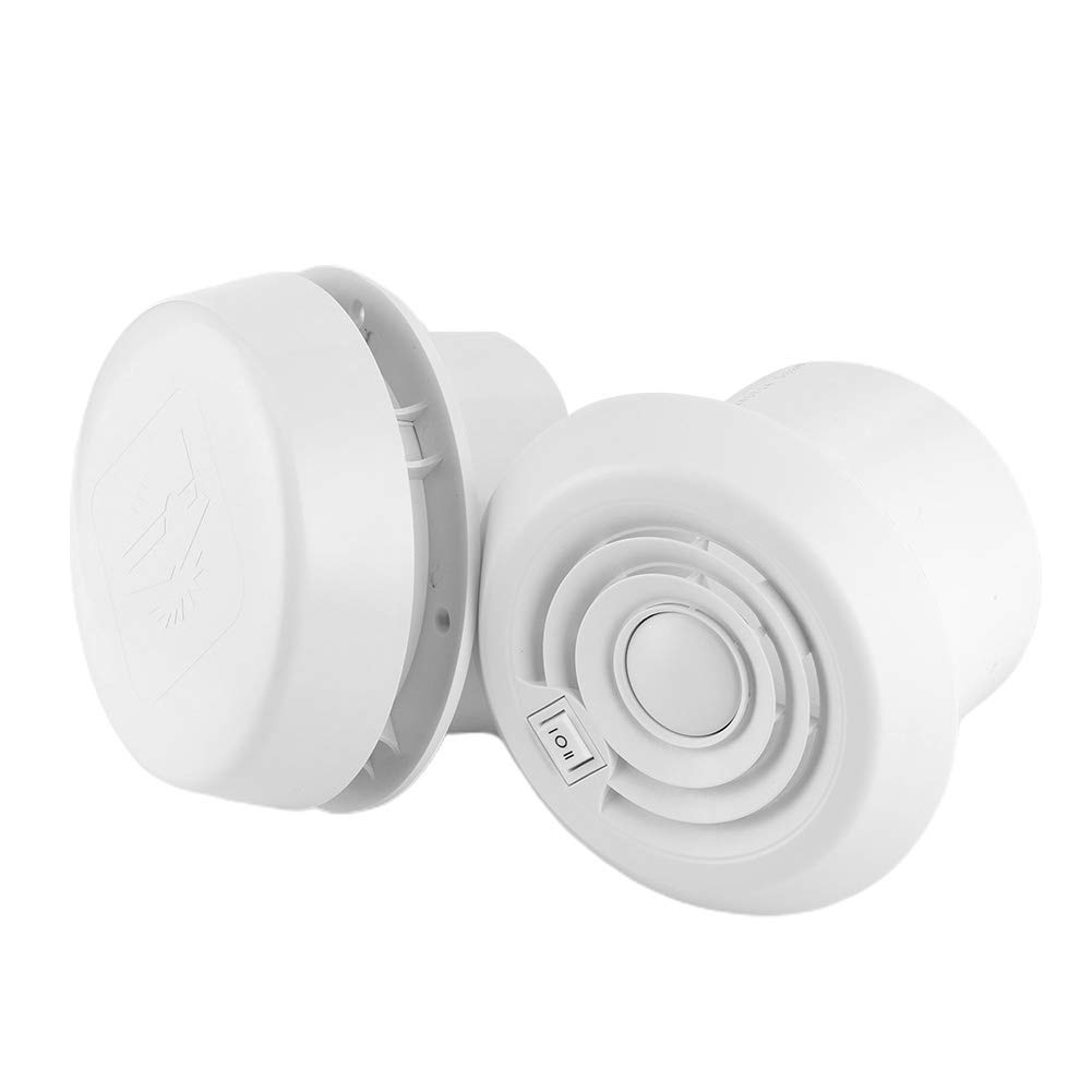Grille de Ventilation de Refroidissement L'air, Ventilateur D'extraction Toit Camping-car avec Hauteur Réglable pour Camping-car et Van pour Fonction étanche