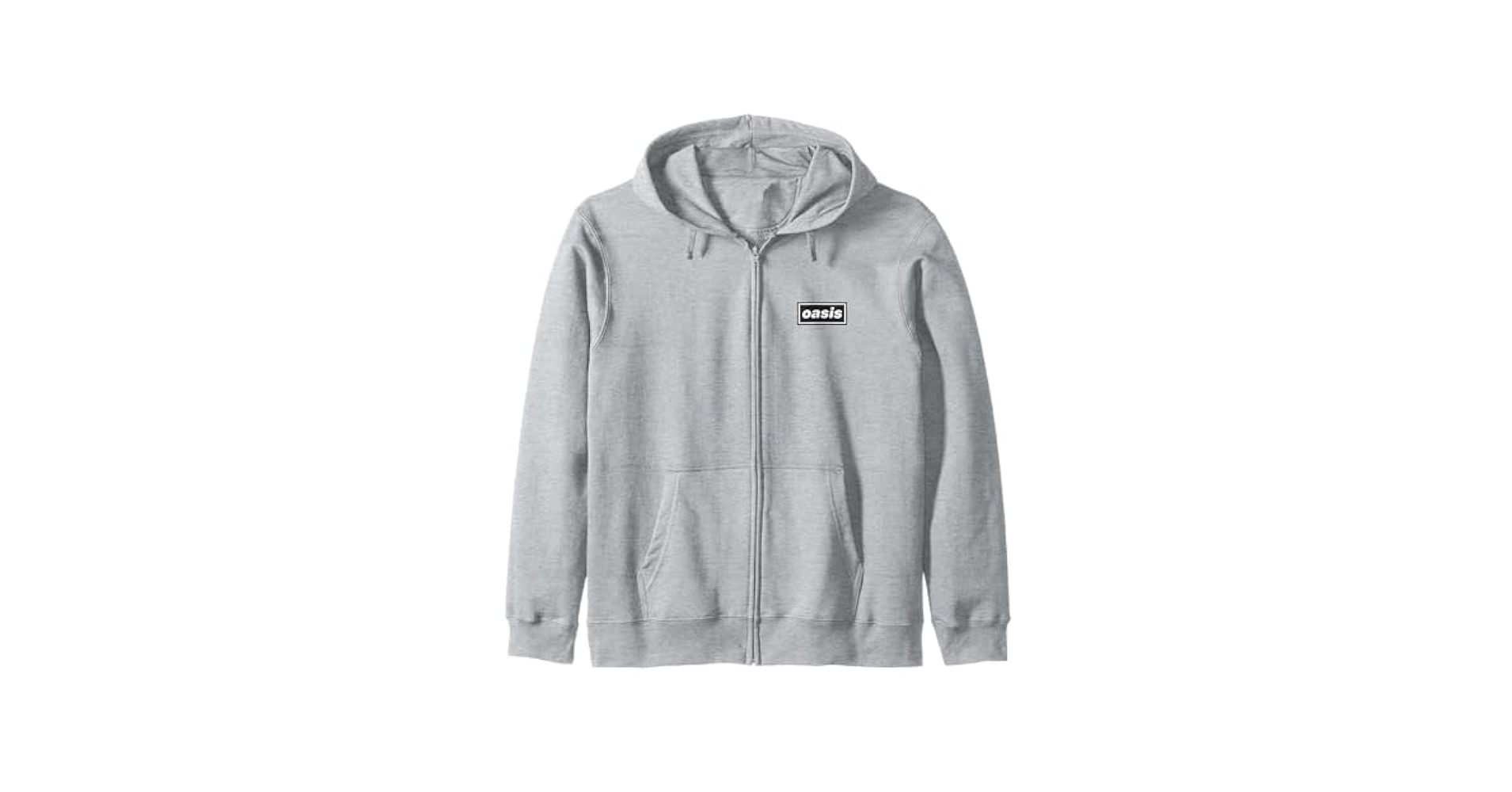 Amazon.com: Oasis - Small Pocket Logo Heather Grey Zip